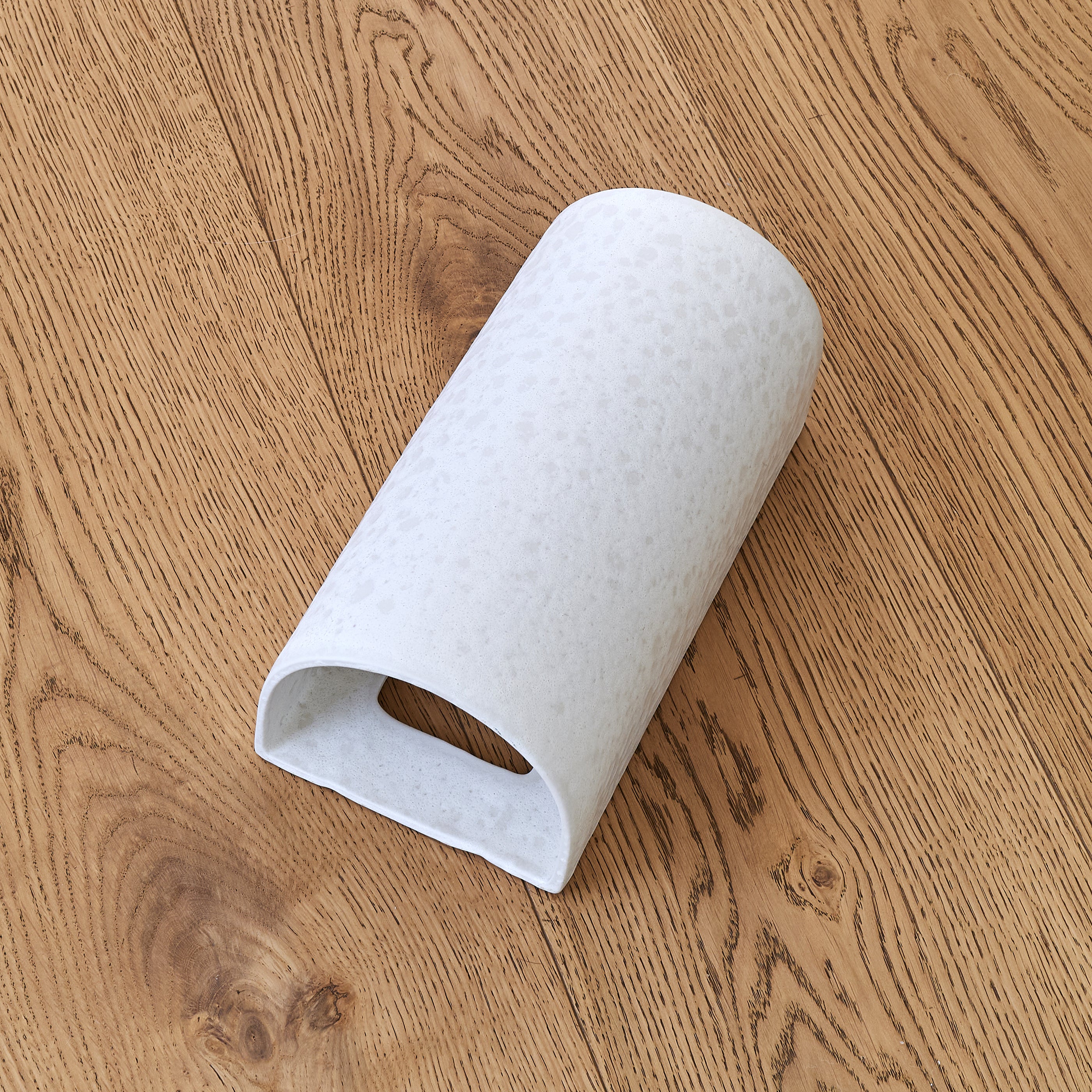 Applique en céramique CURVE | Blanc brut