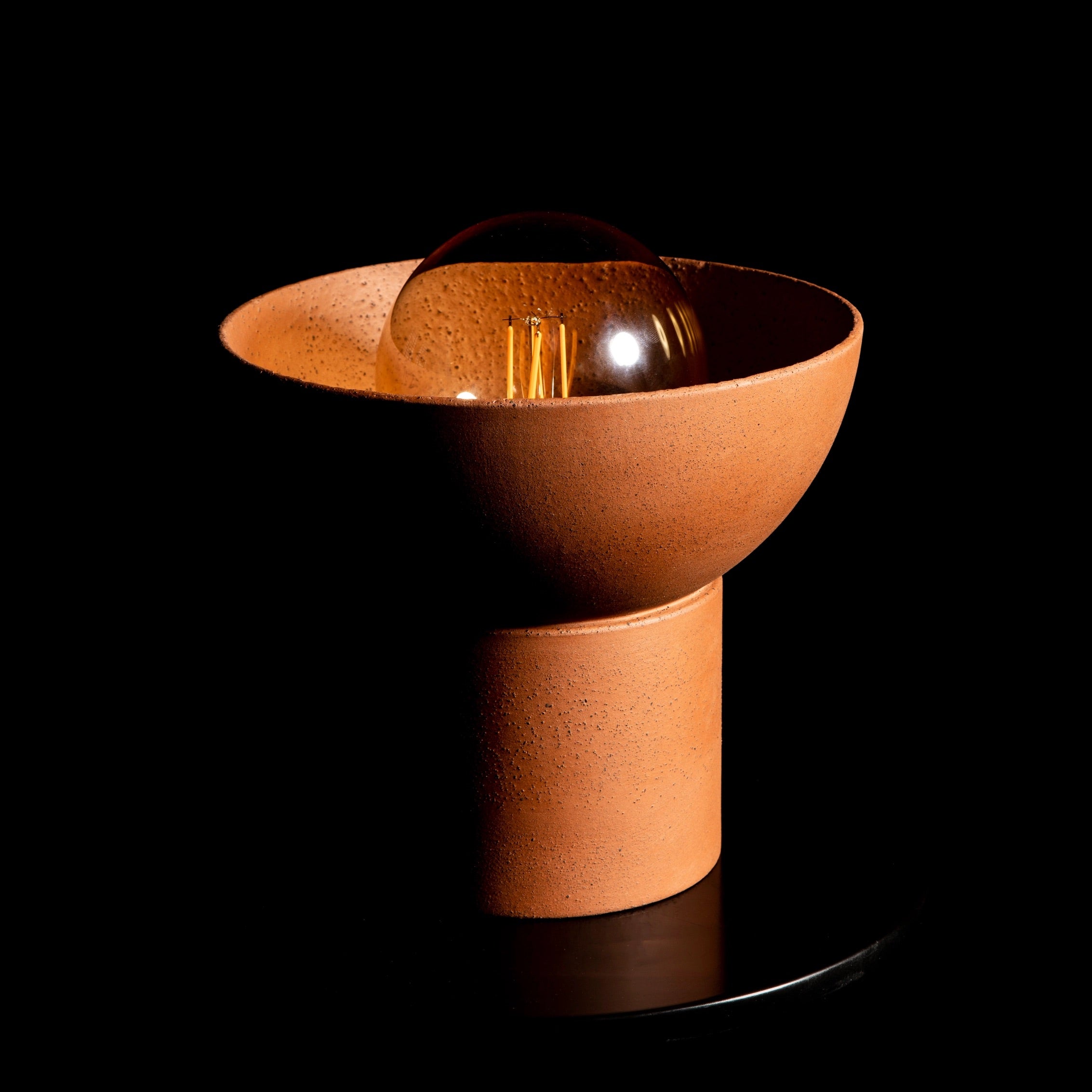 Lampe de table en céramique SAT A | Terracotta