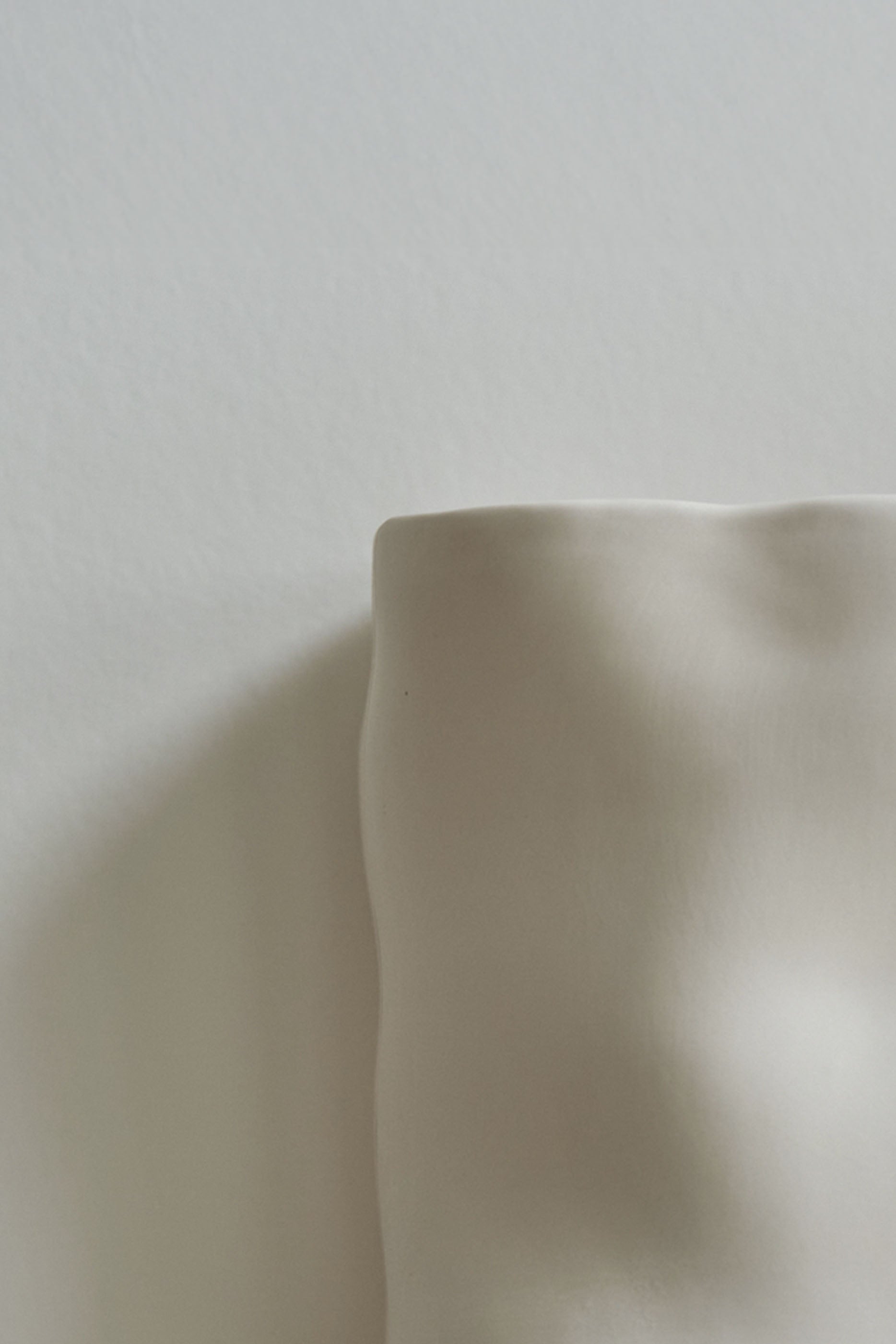 Ceramic wall light ALBA | Extra matte white