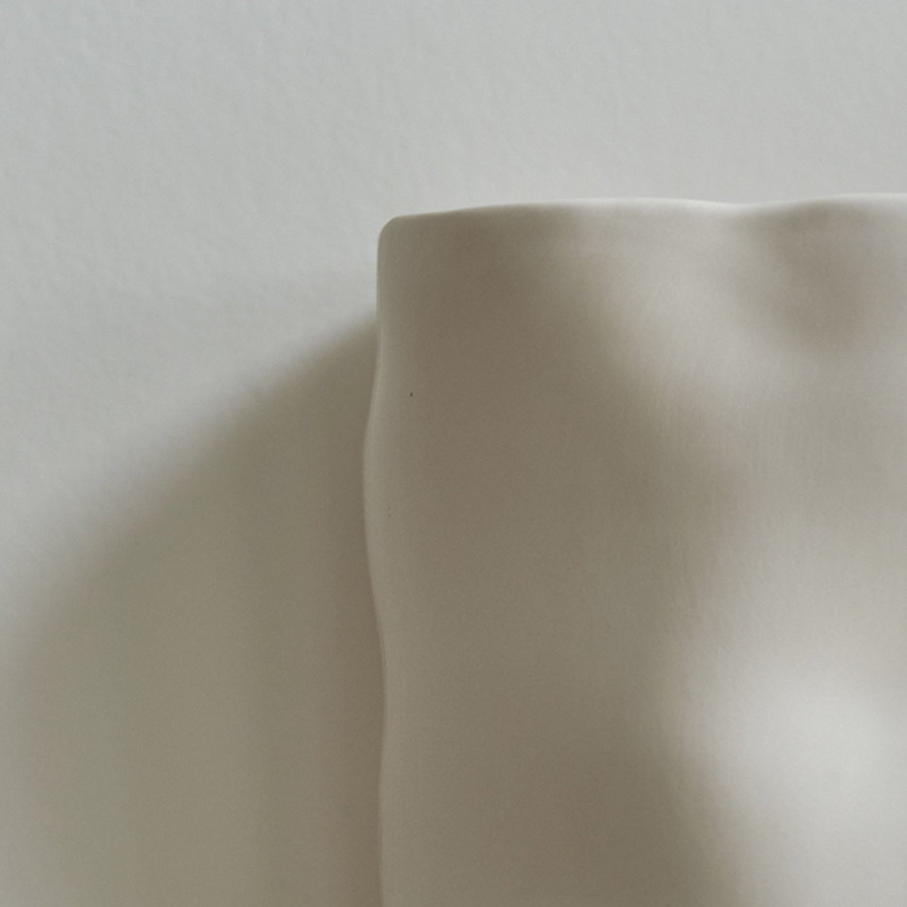 Ceramic wall light ALBA | Extra matte white
