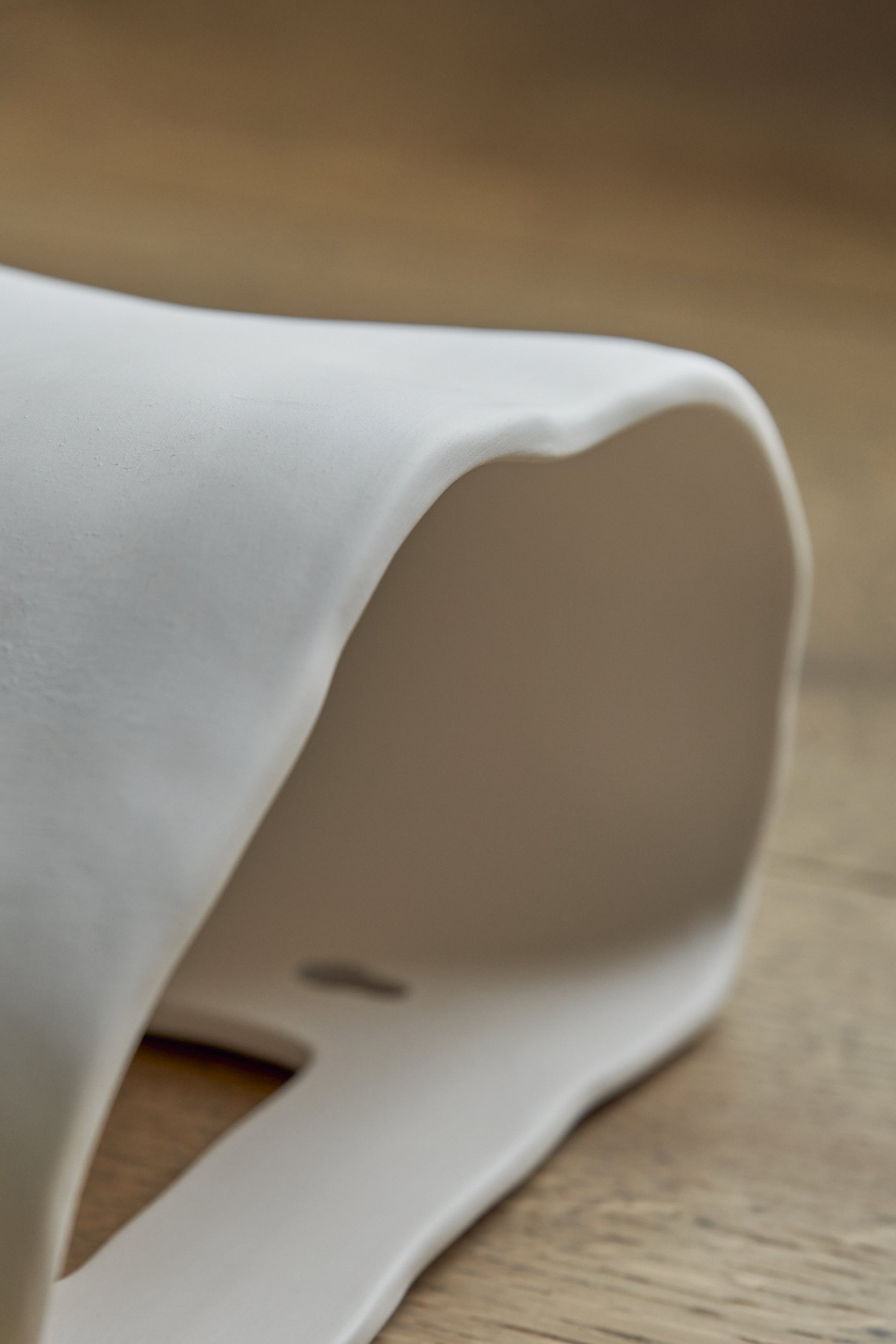 Ceramic wall light ALBA | Extra matte white