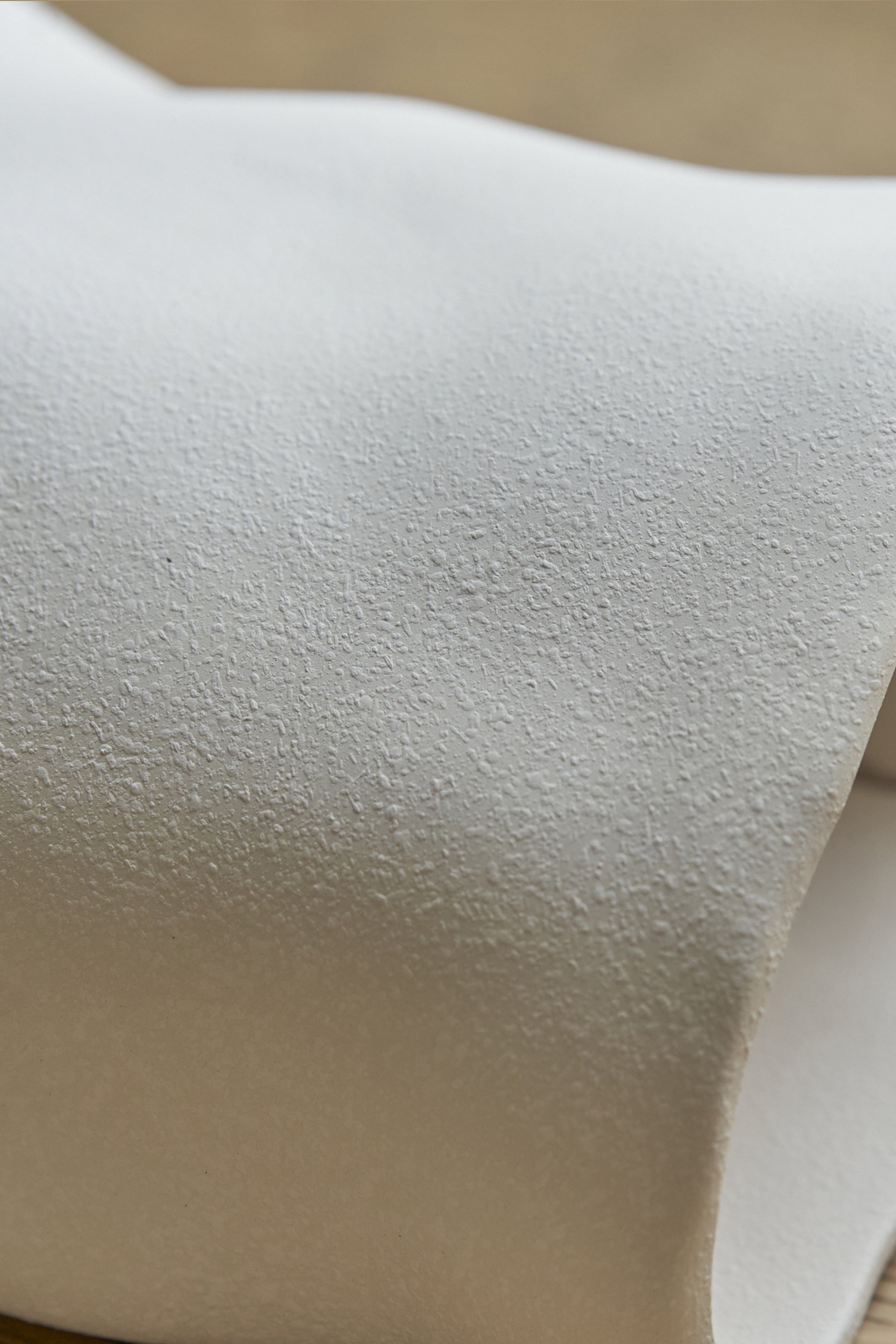Ceramic wall light ALBA | Textured matte white