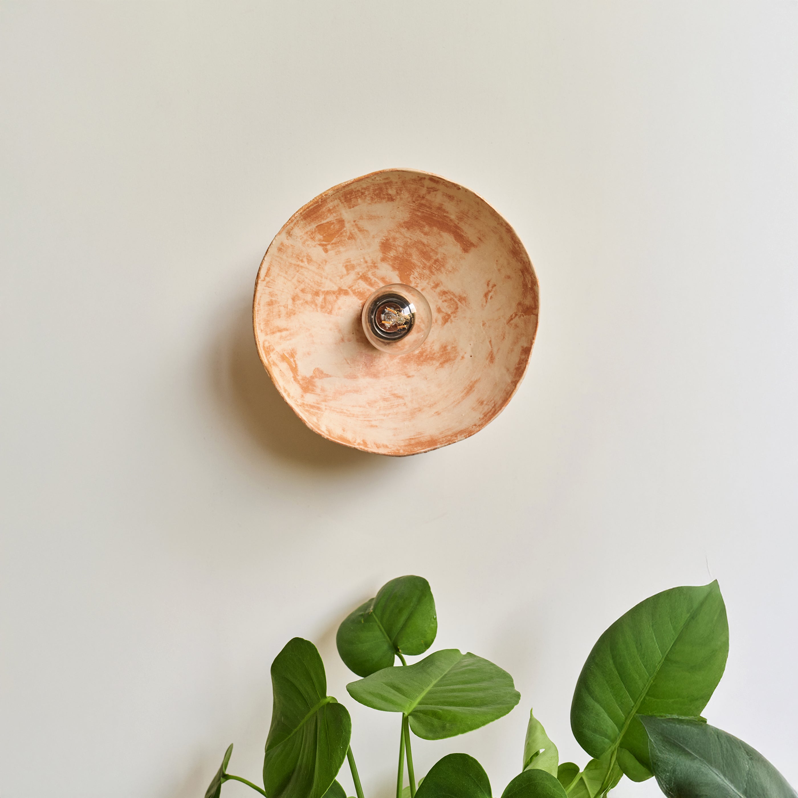 Ceramic Wall Light TERRA | Matte Terracotta