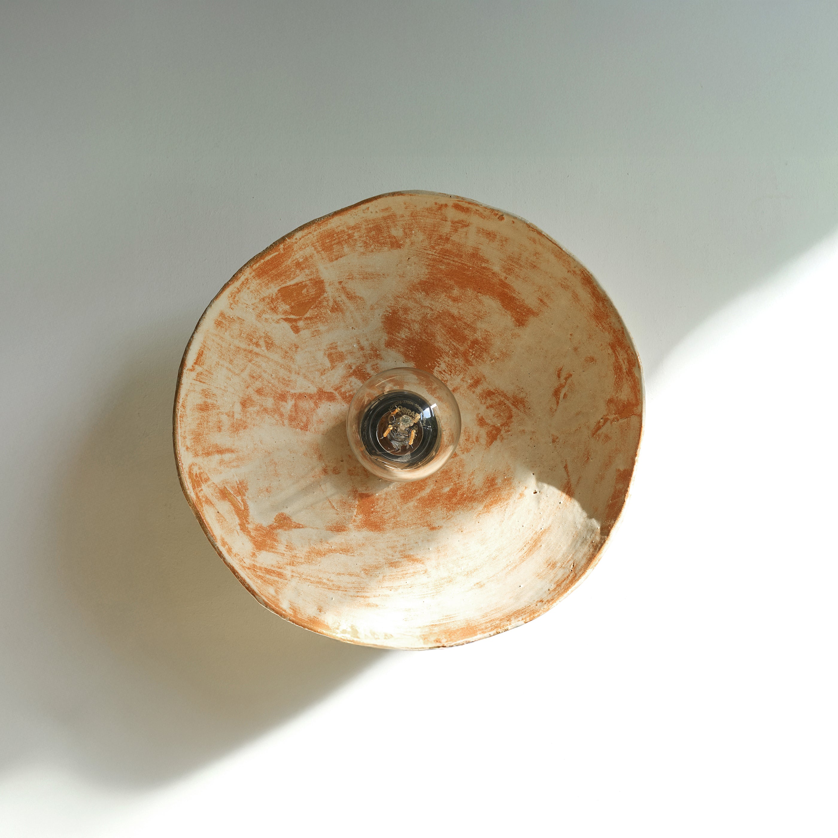 Ceramic Wall Light TERRA | Matte Terracotta
