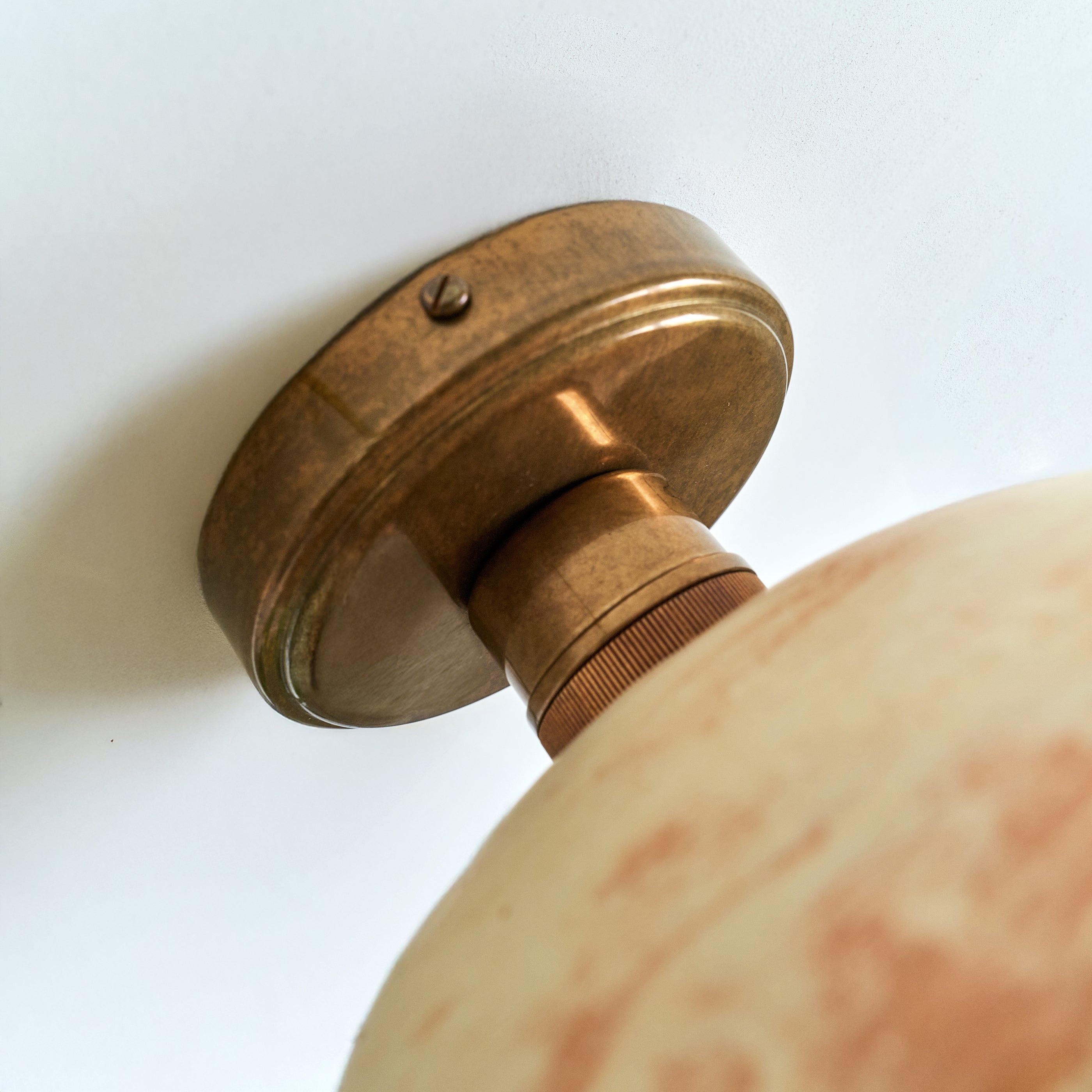 Ceramic Wall Light TERRA | Matte Terracotta