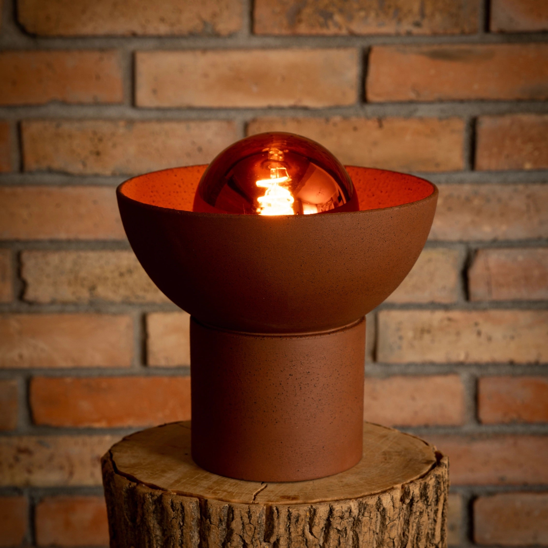 Lampe de table en céramique SAT A | Terracotta