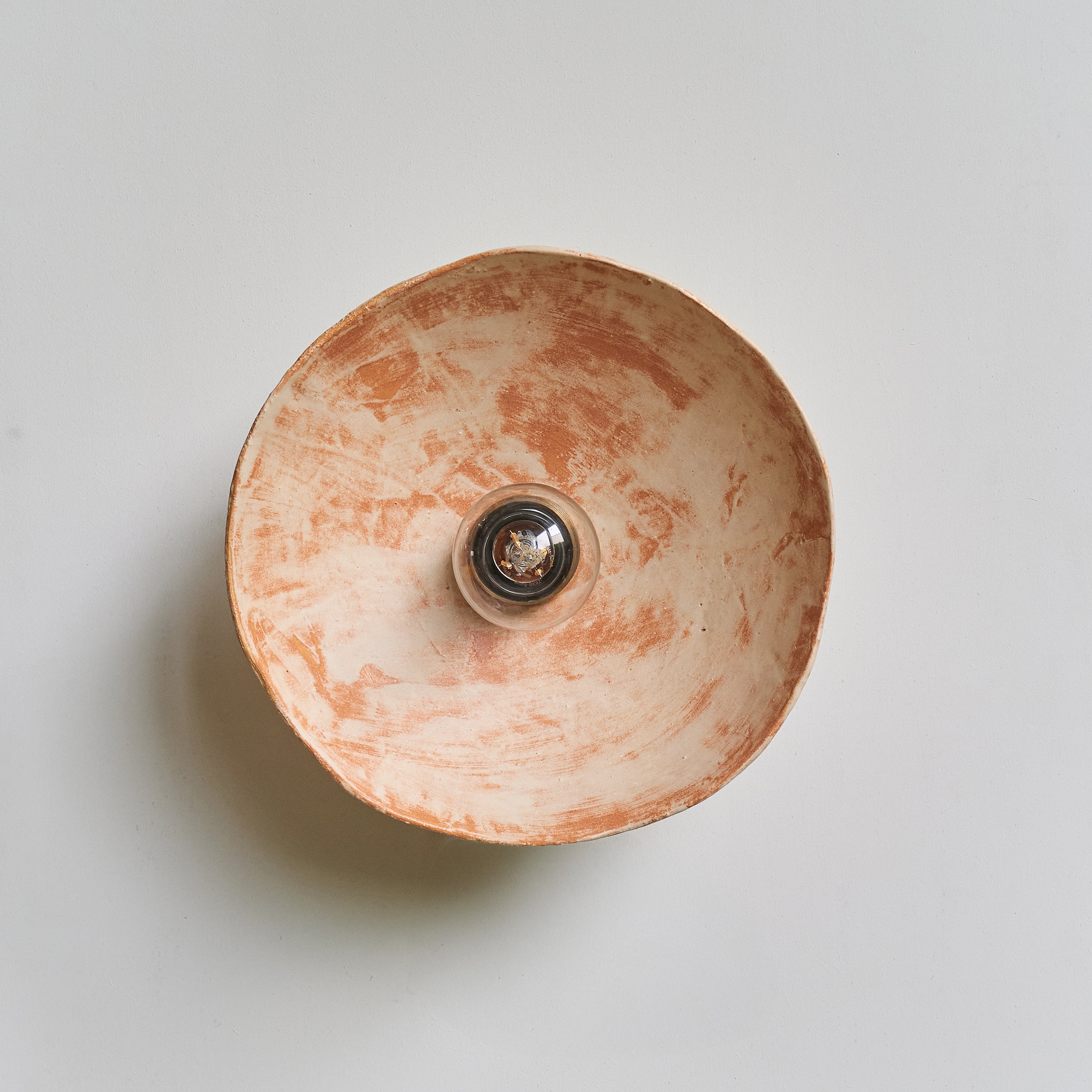Ceramic Wall Light TERRA | Matte Terracotta