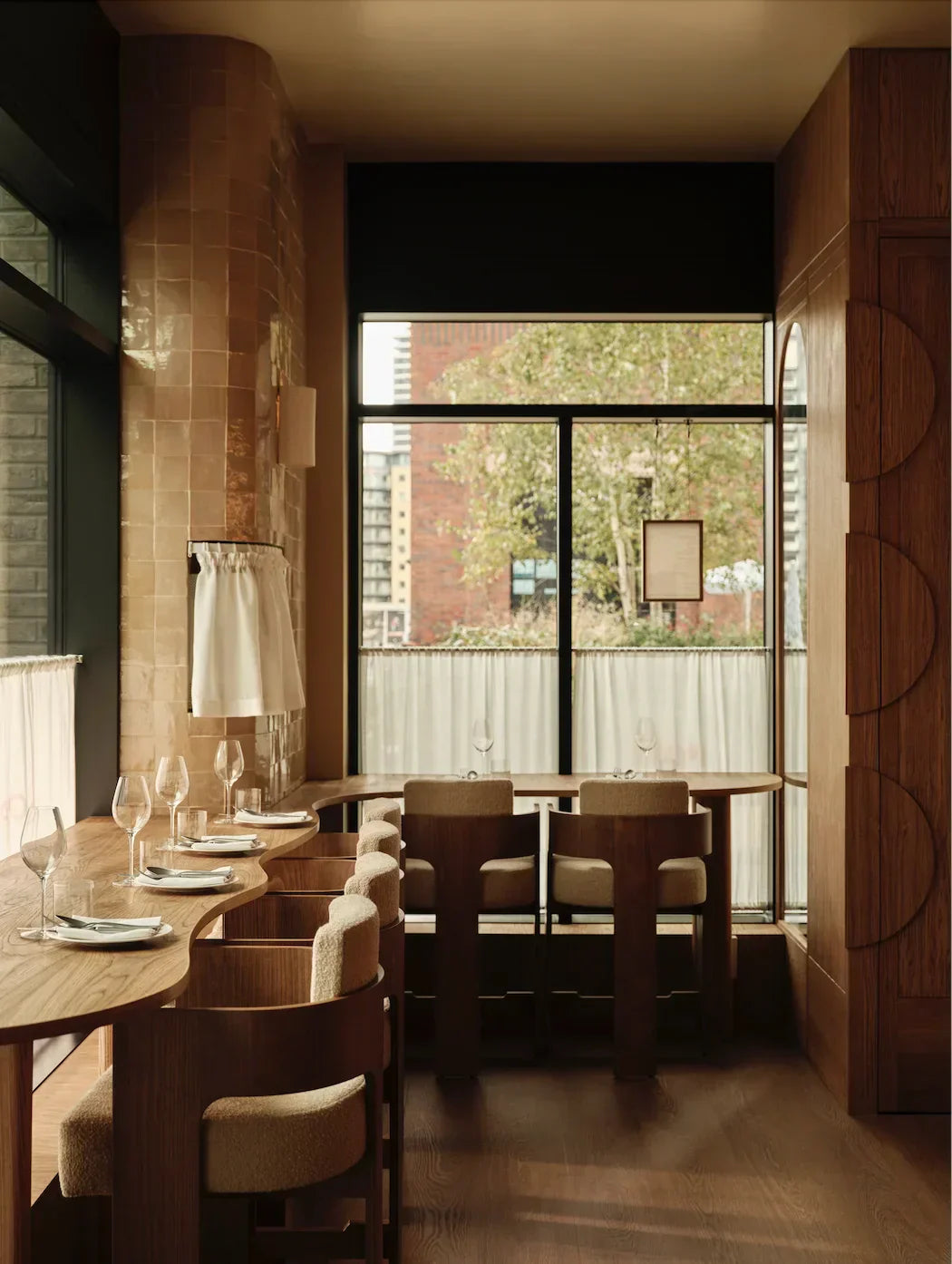 Project Update: Restaurant Nora in Canary Wharf