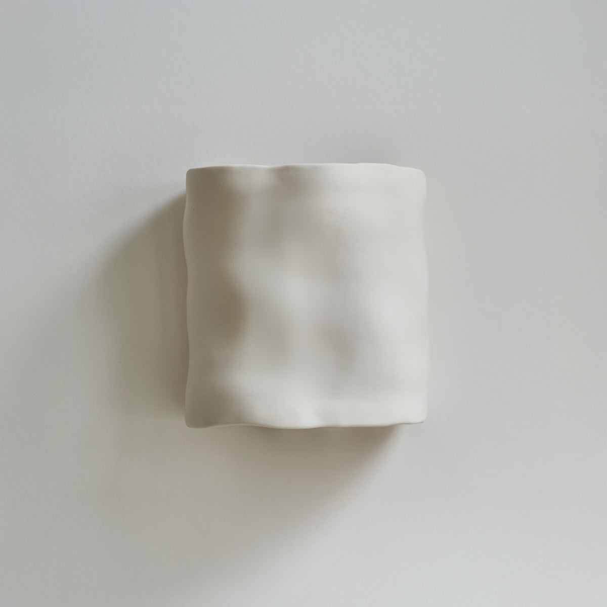 Ceramic wall light ALBA | Extra matte white