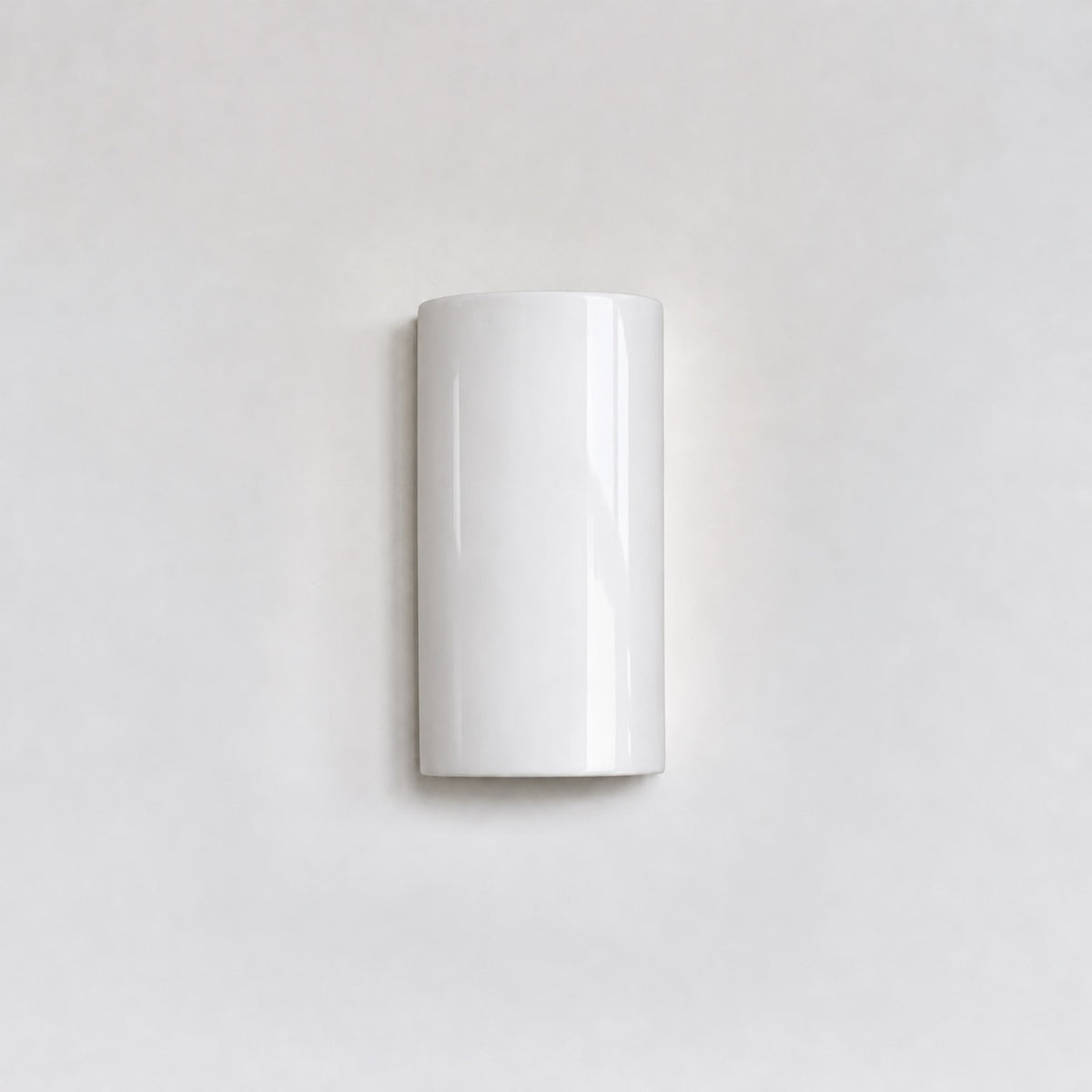 Applique murale en céramique CURVE | Blanc brillant