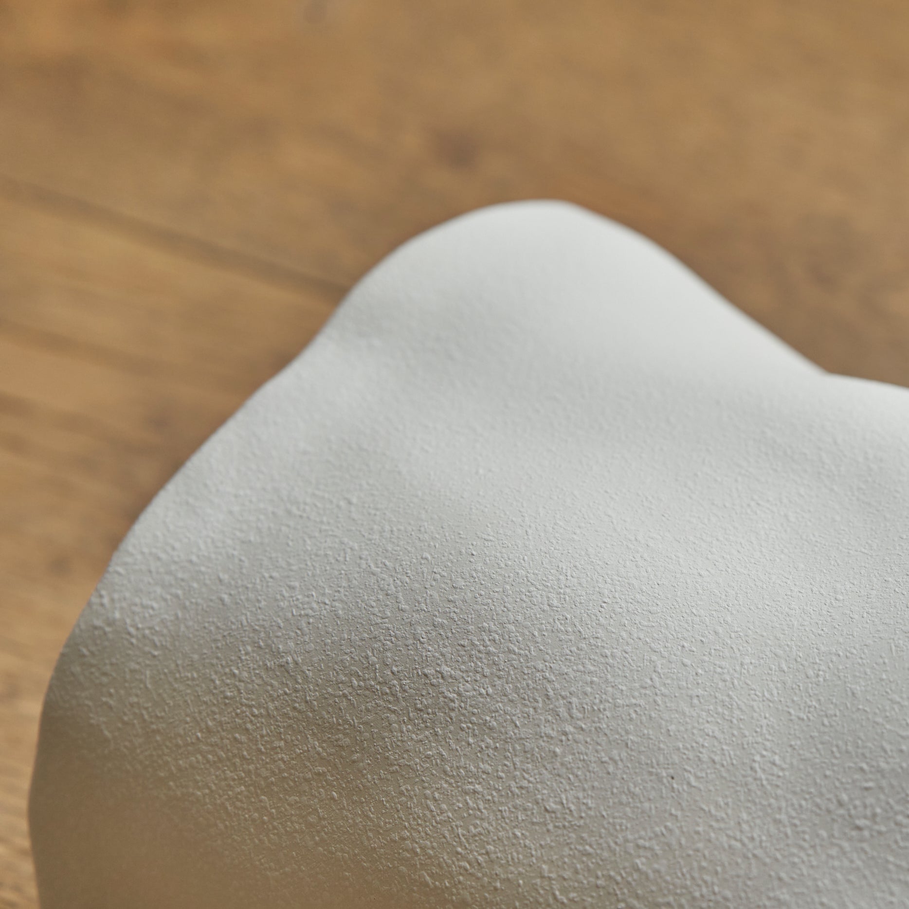Ceramic wall light ALBA | Textured matte white
