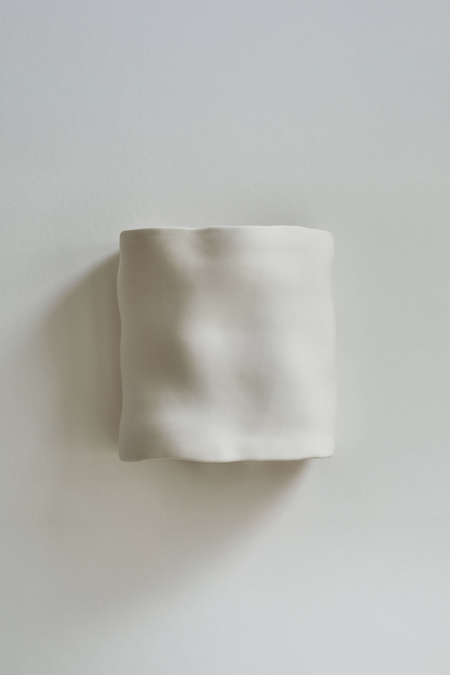 Ceramic wall light ALBA | Extra matte white