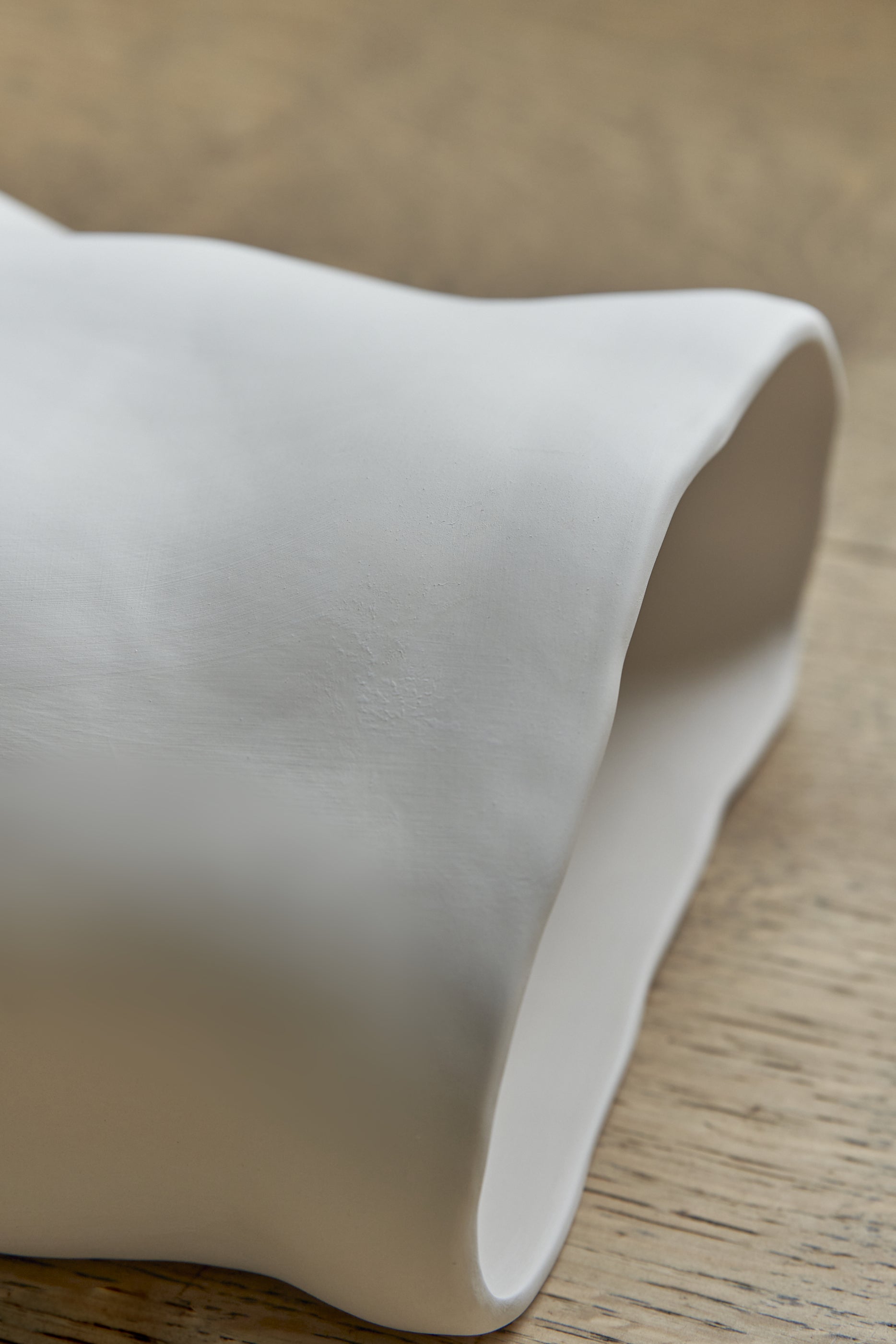 Ceramic wall light ALBA | Extra matte white