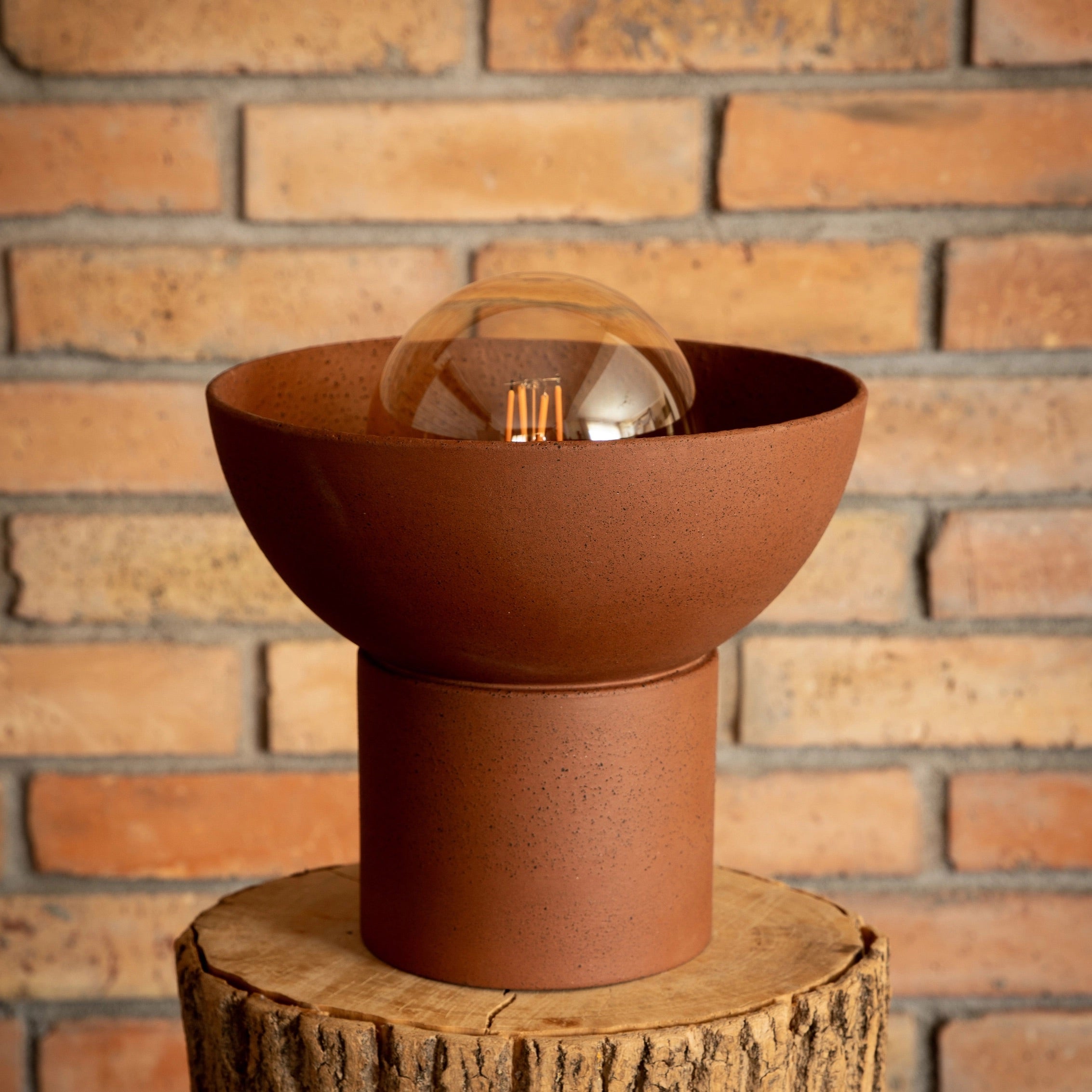 Lampe de table en céramique SAT A | Terracotta