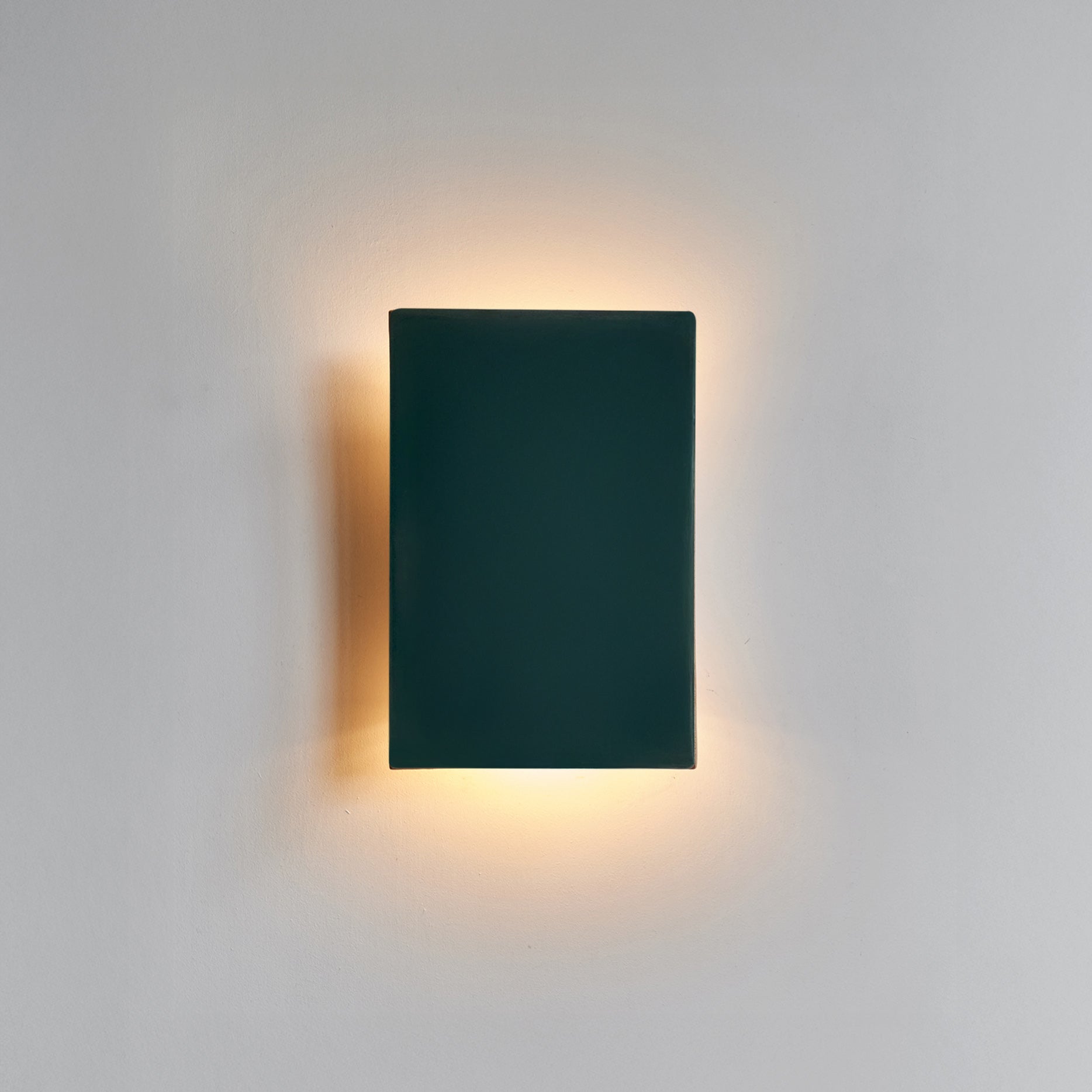 Ceramic wall light QARRA | Jade Green