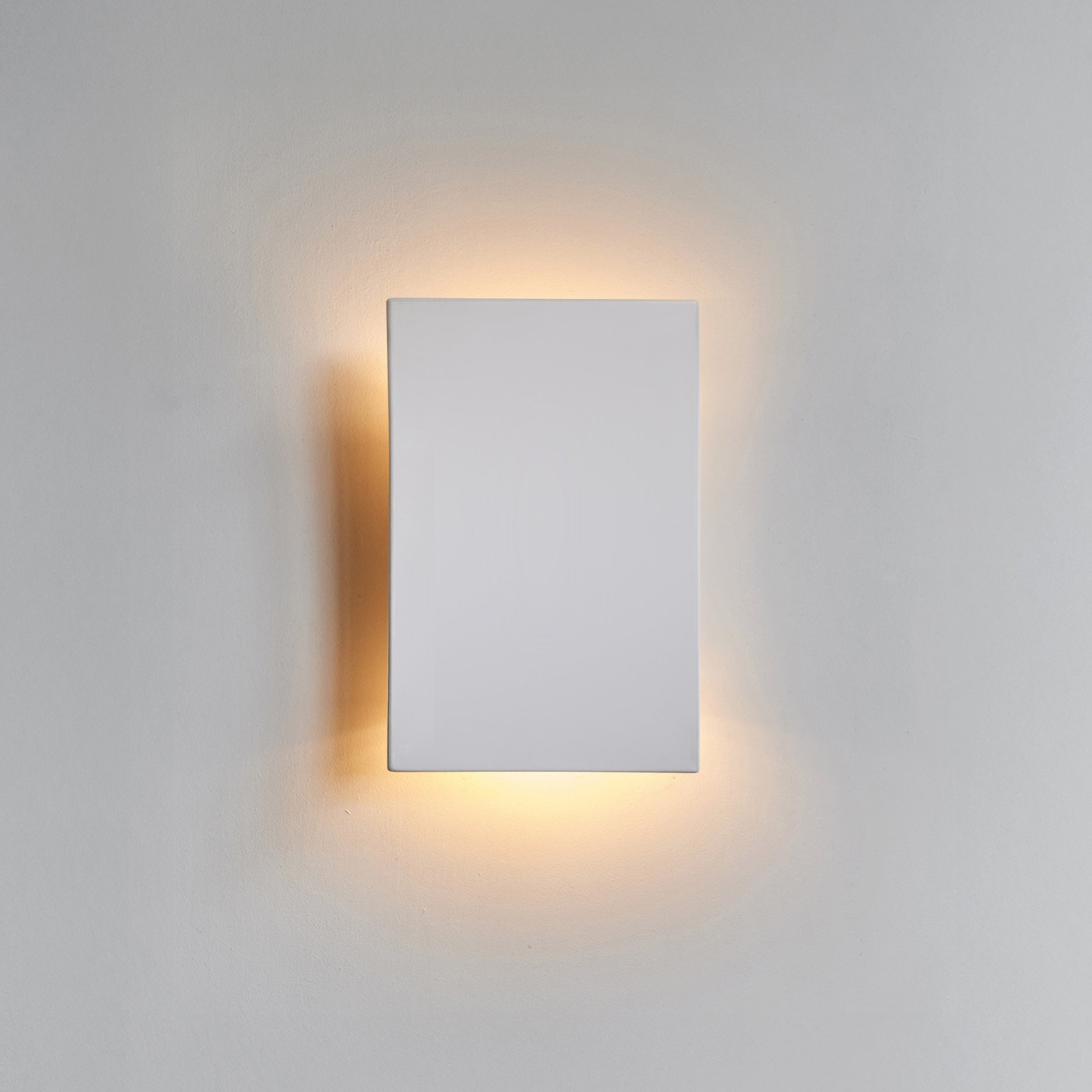 Ceramic wall light QARRA | Matte white