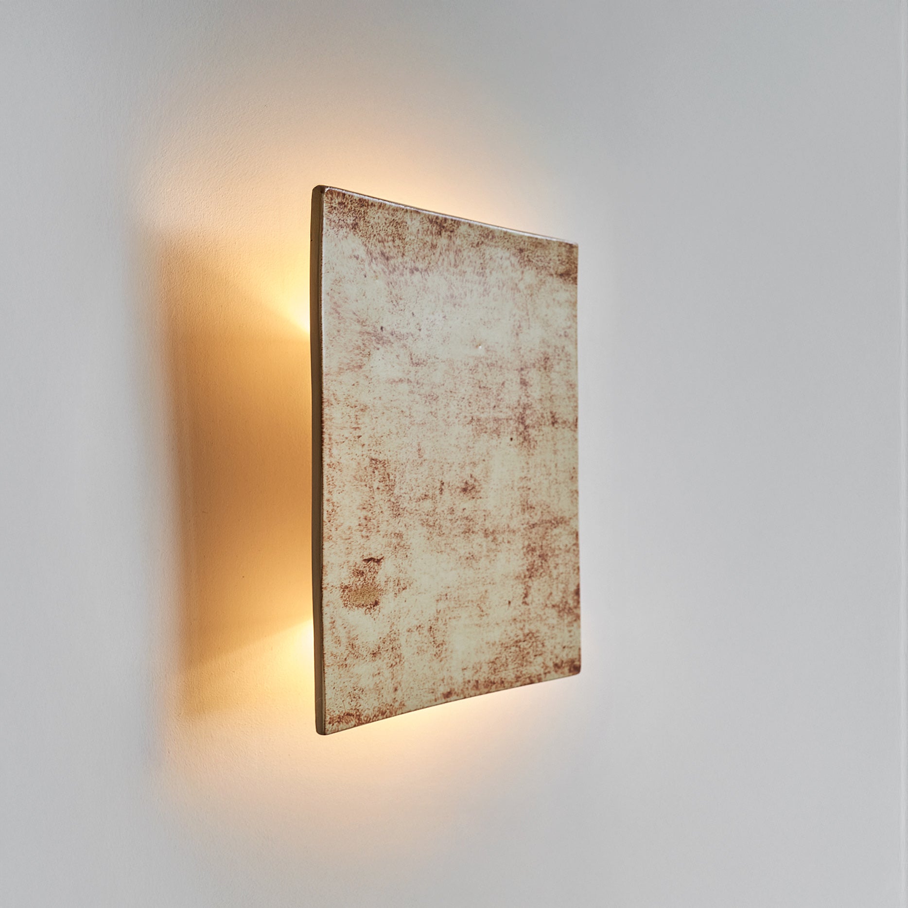 Ceramic wall light QARRA - Vanilla